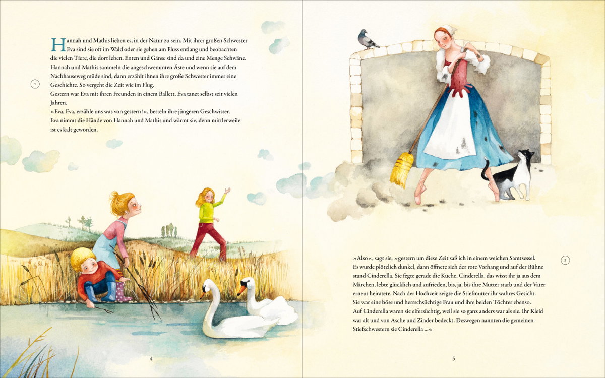 Innenansicht Beispiel aus dem Buch: Cinderella (Das musikalische Bilderbuch mit CD und zum Streamen)