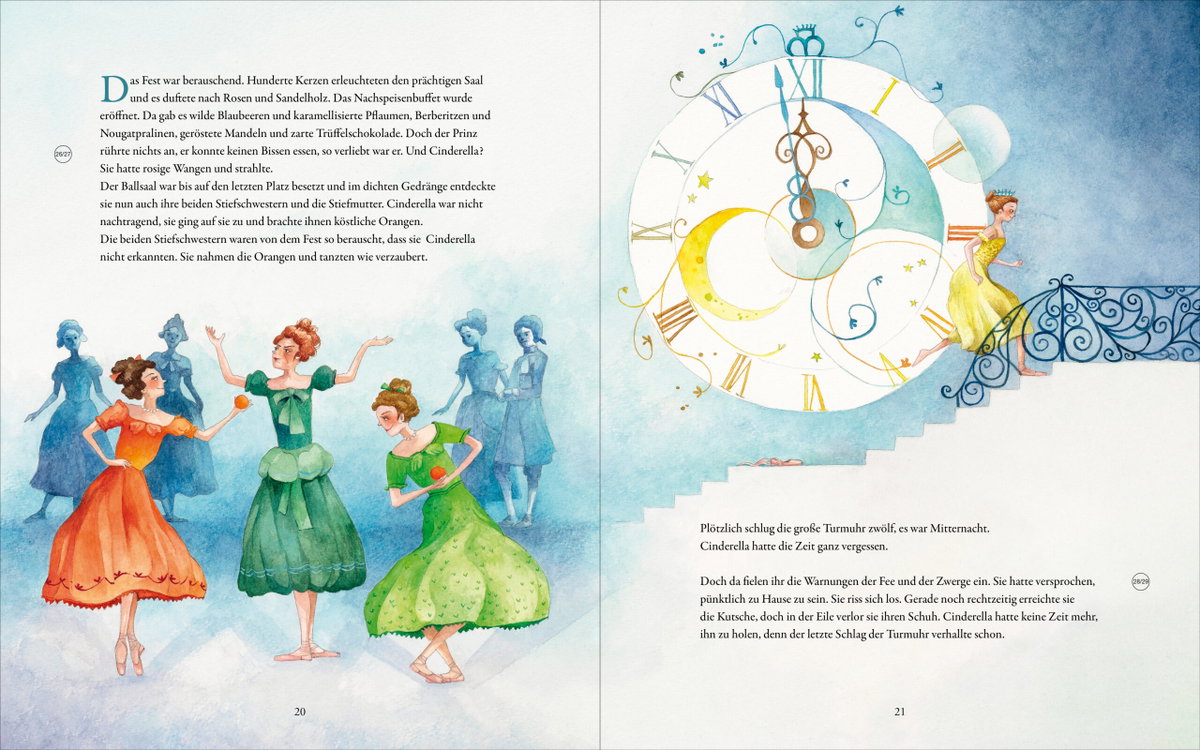 Innenansicht Beispiel aus dem Buch: Cinderella (Das musikalische Bilderbuch mit CD und zum Streamen)