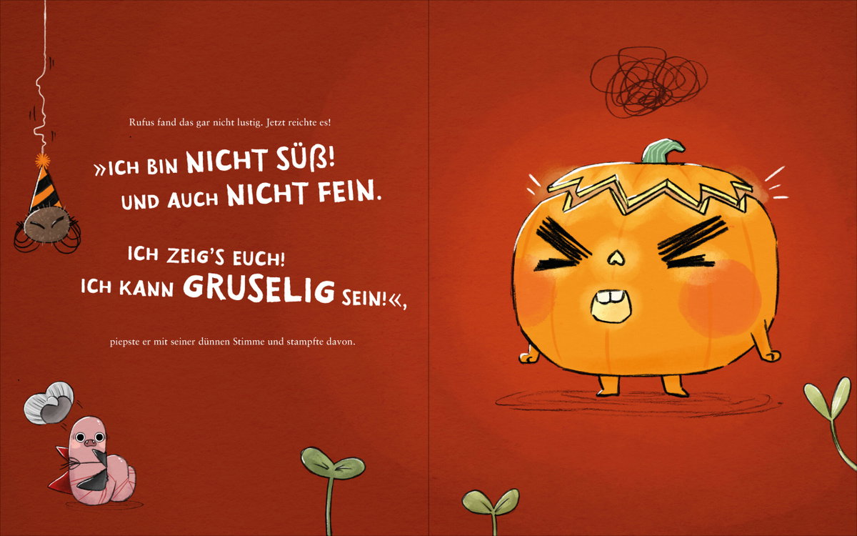 Innenansicht Beispiel aus dem Buch: Rufus ist sauer