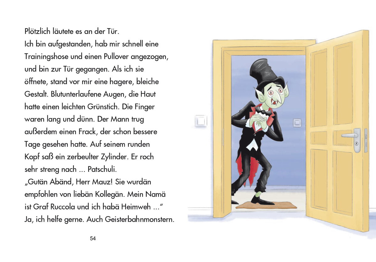 Innenansicht Beispiel aus dem Buch: LESEZUG/3. Klasse: Monster-Express