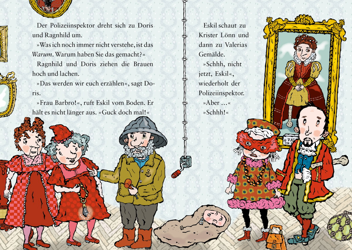 Innenansicht Beispiel aus dem Buch: Detektivbüro LasseMaja - Das Kostümgeheimnis (Detektivbüro LasseMaja