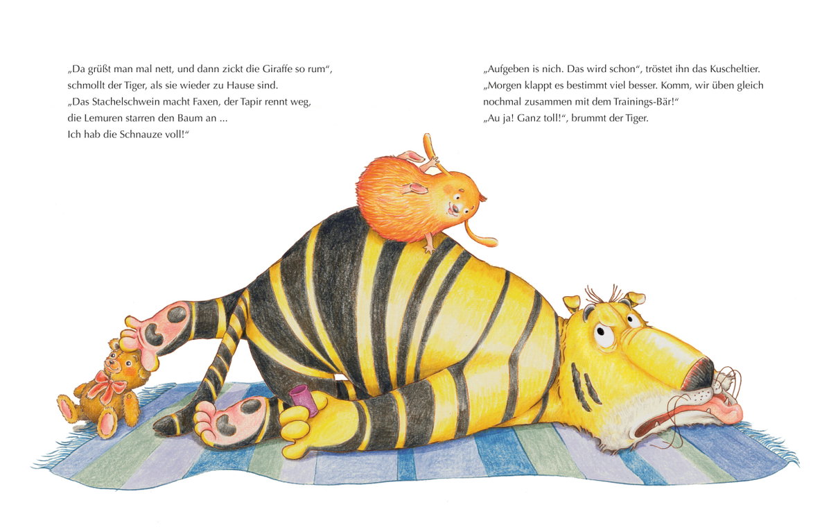 Innenansicht Beispiel aus dem Buch: Das große Kuscheln