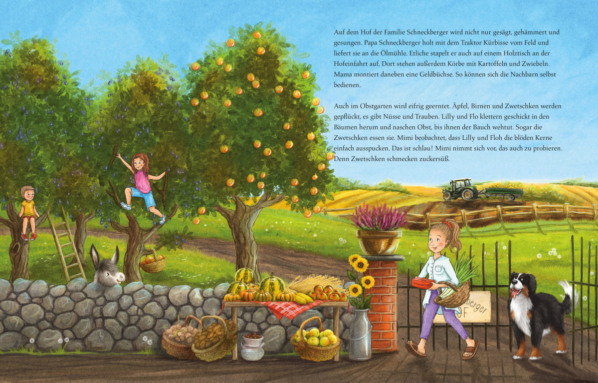 Innenansicht Beispiel aus dem Buch: Eselherbst