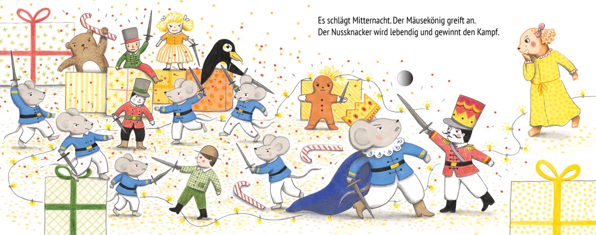 Innenansicht Beispiel aus dem Buch: Ich entdecke Der Nussknacker (Mein kleines Klangbuch)