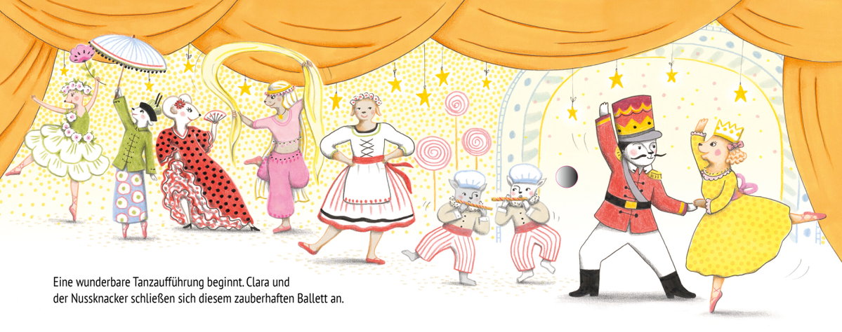 Innenansicht Beispiel aus dem Buch: Ich entdecke Der Nussknacker (Mein kleines Klangbuch)