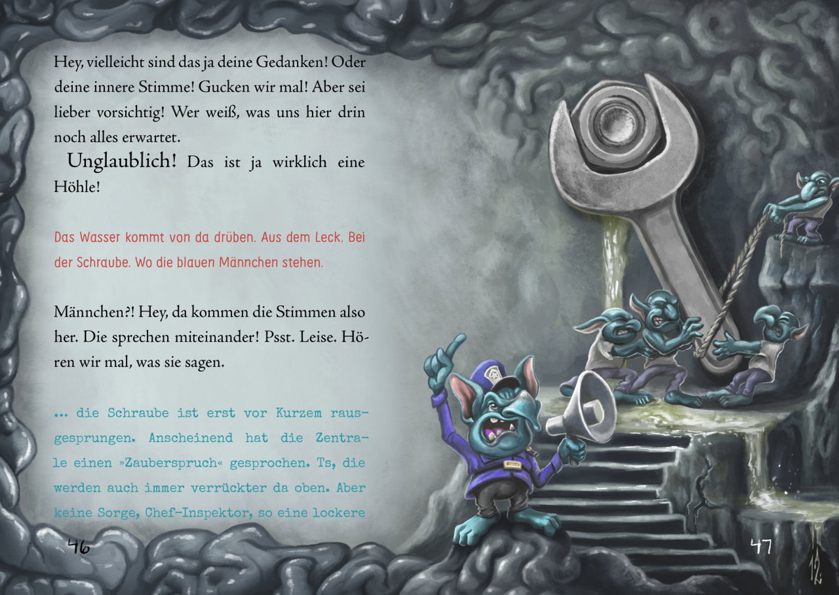 Innenansicht Beispiel aus dem Buch: Das kleine Böse Buch 7: Interaktiver Lesespaß ab 8 Jahren vom Spiegel-Bestseller-Autor! (Das kleine Böse Buch