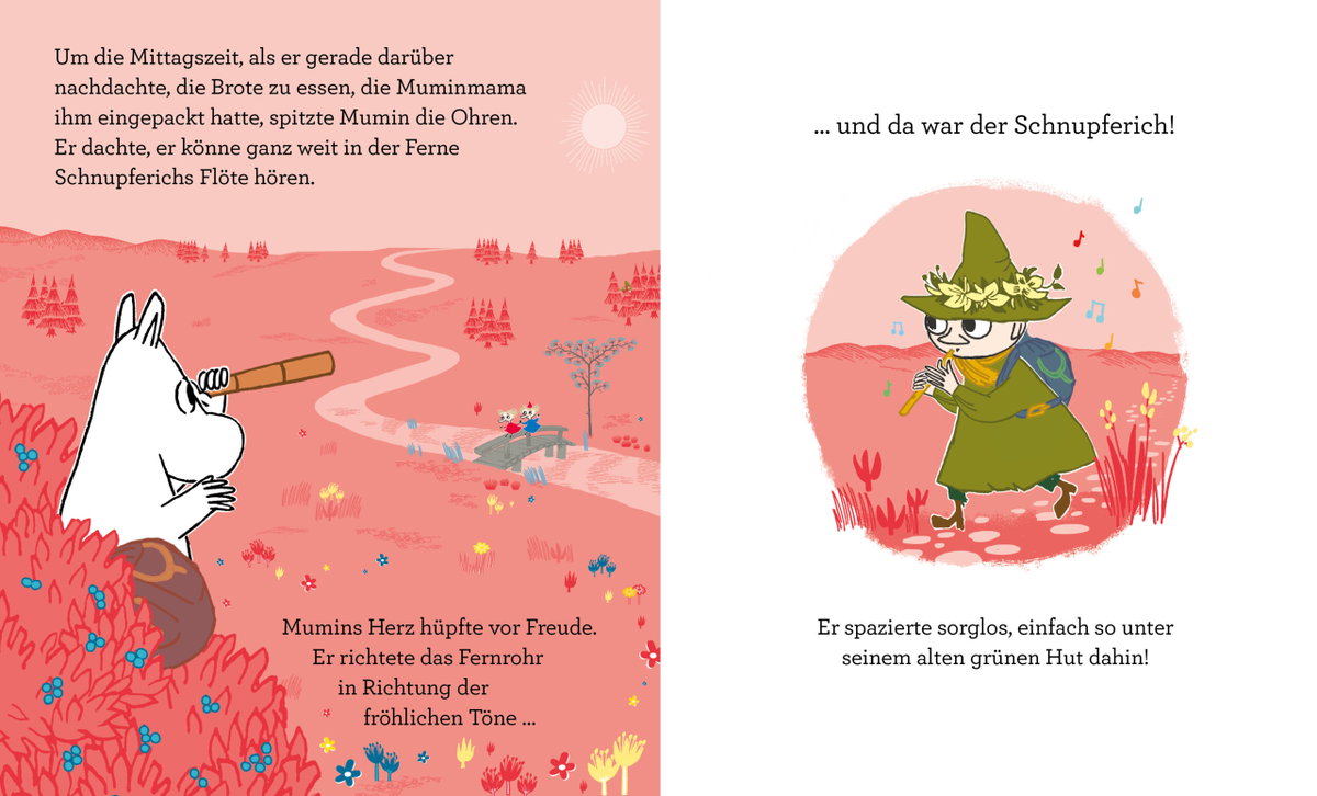 Innenansicht Beispiel aus dem Buch: Mumin und das Lieblingsdings - Ein Pappbilderbuch für die kleinsten Mumin-Fans