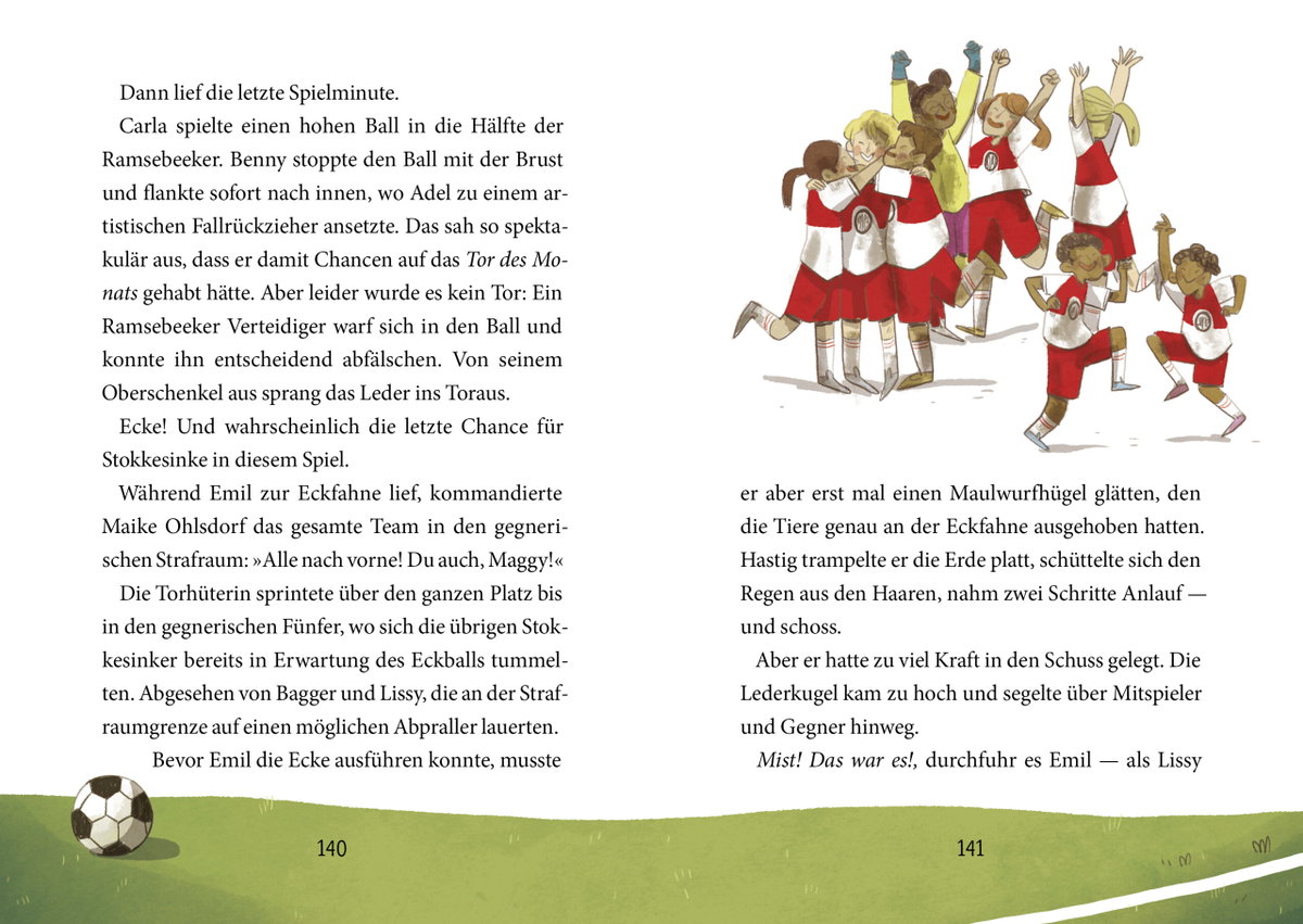 Innenansicht Beispiel aus dem Buch: FC Stinkesocke