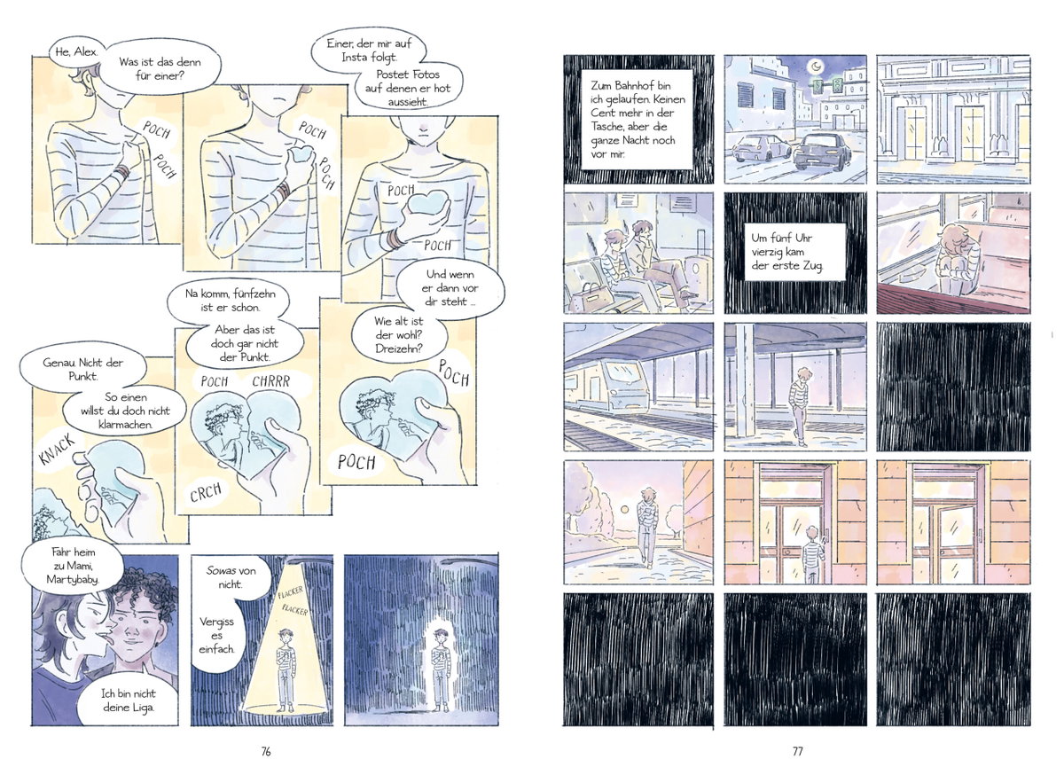 Innenansicht Beispiel aus dem Buch: Heartbreak Hotel