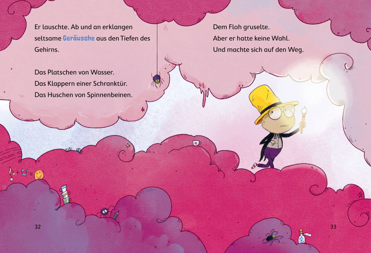 Innenansicht Beispiel aus dem Buch: Floh im Ohr