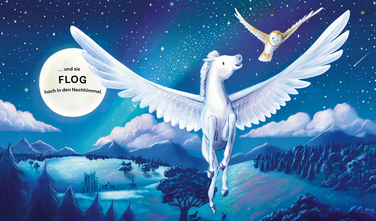 Innenansicht Beispiel aus dem Buch: Luna findet ihren Zauber