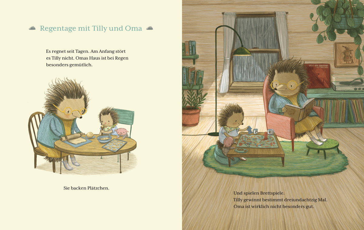 Innenansicht Beispiel aus dem Buch: Tilly – Pieksvergnügte Abenteuer