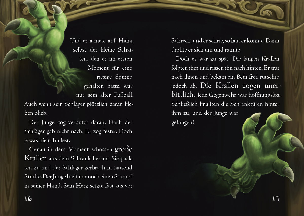 Innenansicht Beispiel aus dem Buch: Das kleine Böse Buch 2 (Das kleine Böse Buch