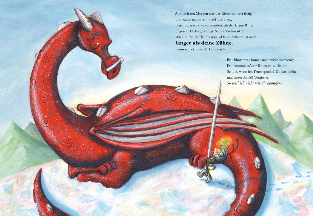 Innenansicht Beispiel aus dem Buch: Ritter Rufus
