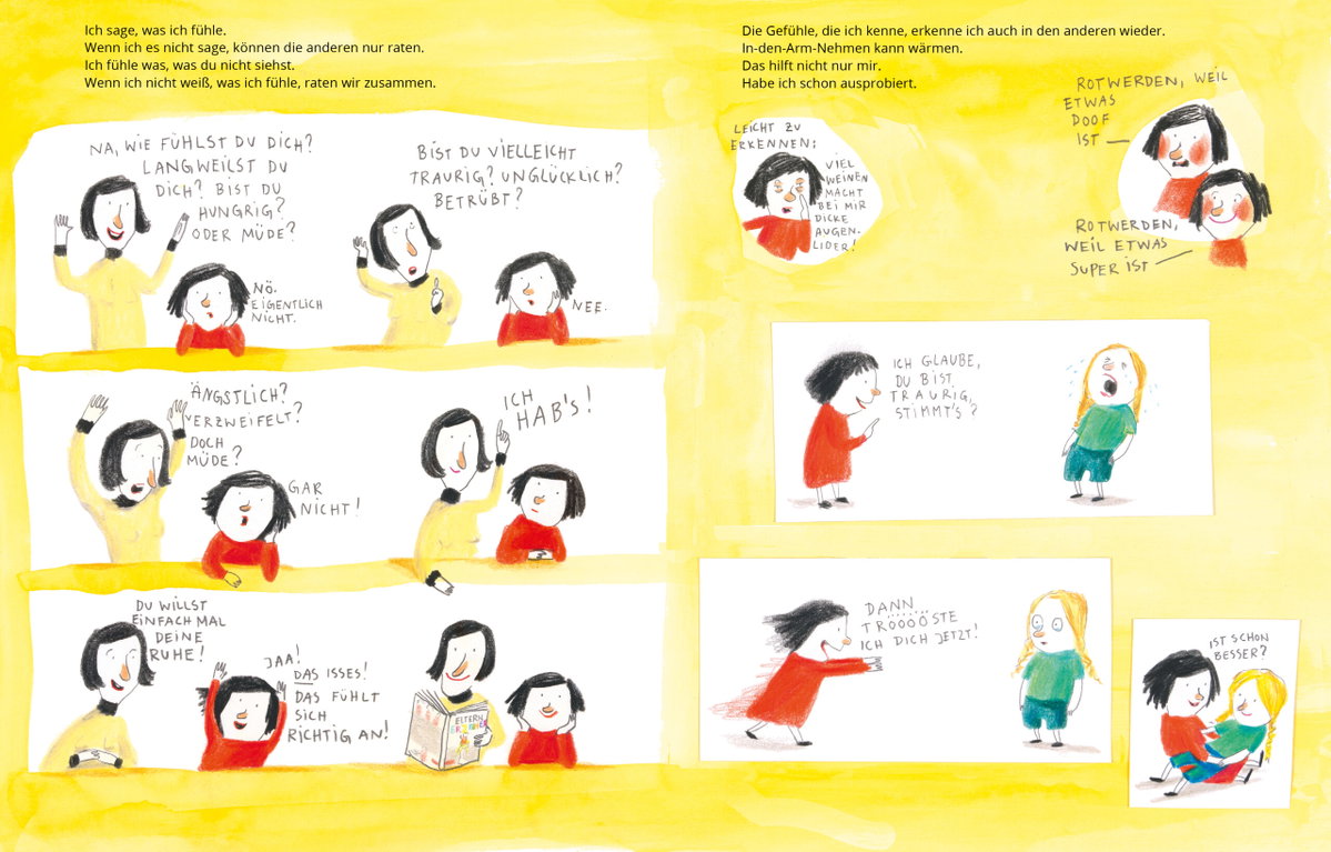 Innenansicht Beispiel aus dem Buch: Ich hab da so ein Gefühl