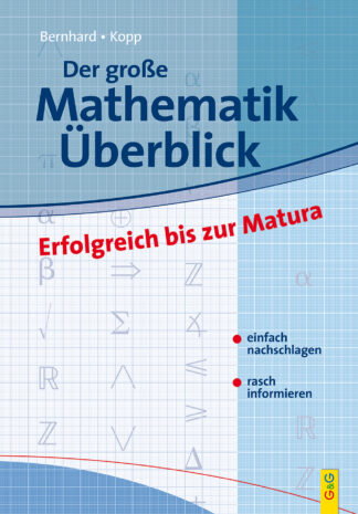 Produktcover des Buches: Der große Mathematik-Überblick