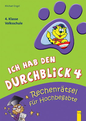 Produktcover des Buches: Ich hab den Durchblick 4 - Rechenrätsel für Hochbegabte