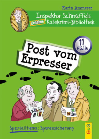 Produktcover des Buches: Inspektor Schnüffels geheime Ratekrimi Bibliothek - Post vom Erpresser