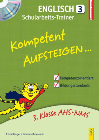 Produktcover des Buches: Kompetent Aufsteigen Englisch 3 - Schularbeits-Trainer mit CD