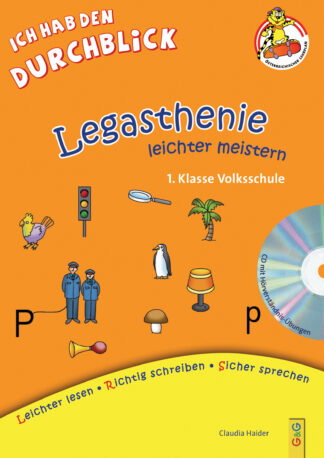 Produktcover des Buches: Legasthenie leichter meistern - 1. Klasse Volksschule