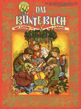 Produktcover des Buches: Das Bunte Buch - Weihnachts-Bastelbögen