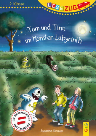 Produktcover des Buches: LESEZUG/2. Klasse: Tom und Tina im Monster-Labyrinth