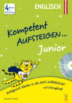 Produktcover des Buches: Kompetent Aufsteigen Junior Englisch 4. Klasse VS mit CD