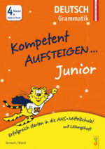 Produktcover des Buches: Kompetent Aufsteigen Junior Deutsch – Grammatik 4. Klasse VS