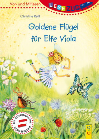 Produktcover des Buches: LESEZUG/Vor- und Mitlesen: Goldene Flügel für Elfe Viola