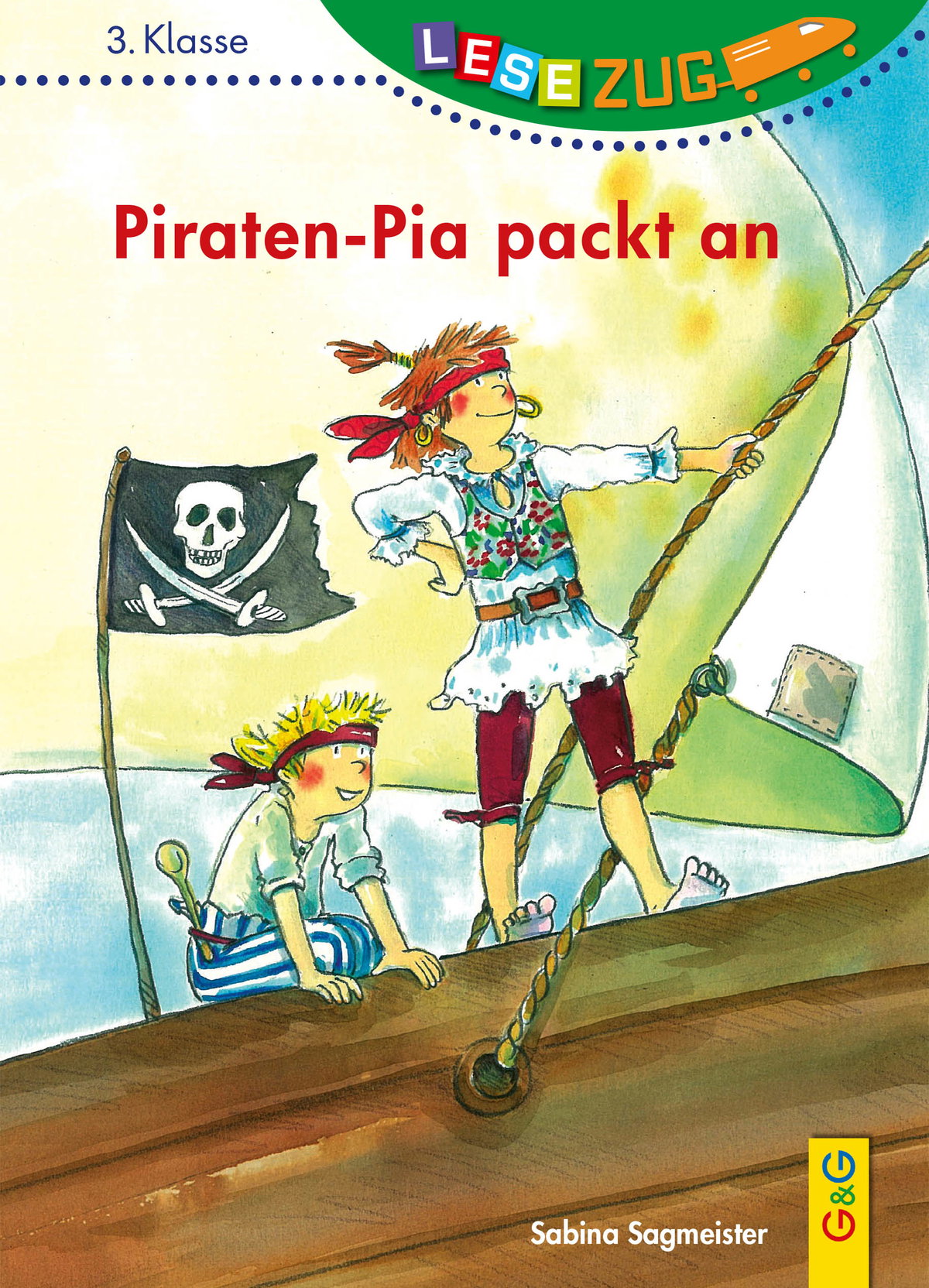 Produktcover des Buches: LESEZUG/3. Klasse: Piraten-Pia packt an