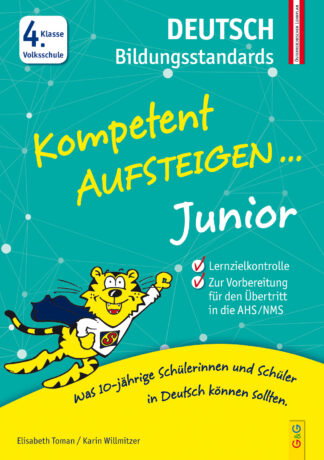 Produktcover des Buches: Kompetent Aufsteigen Junior Deutsch Bildungsstandards 4. Klasse VS