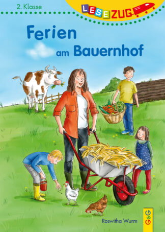 Produktcover des Buches: LESEZUG/2. Klasse: Ferien am Bauernhof