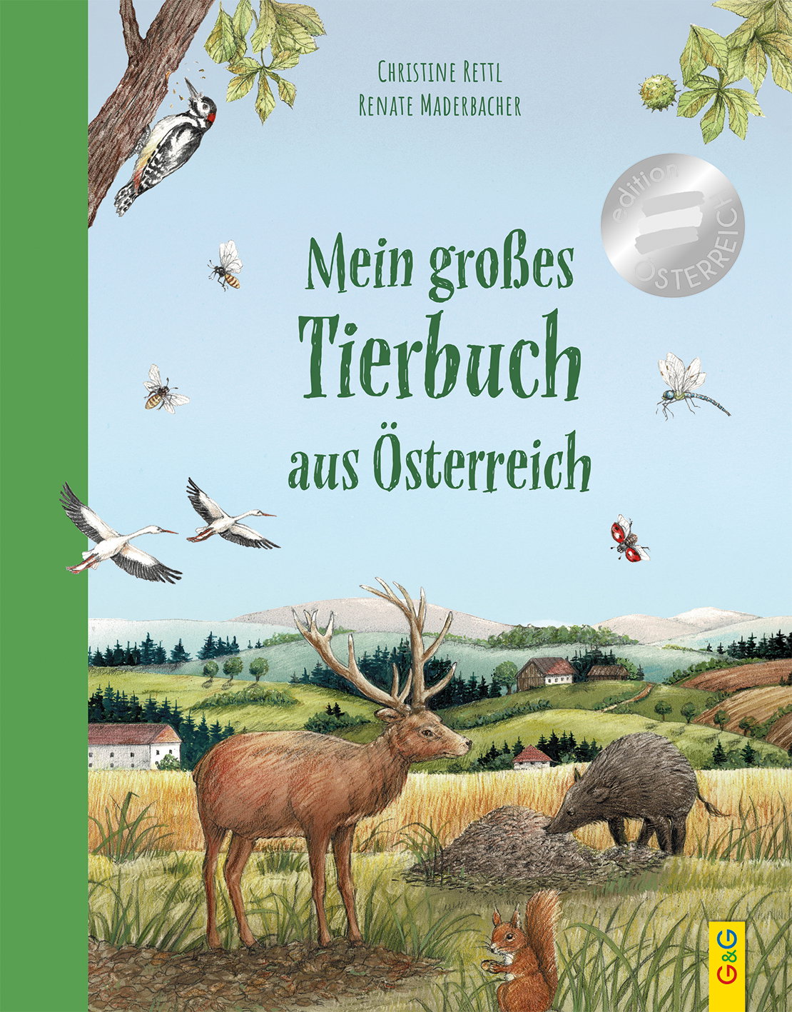 Produktcover des Buches: Mein großes Tierbuch aus Österreich