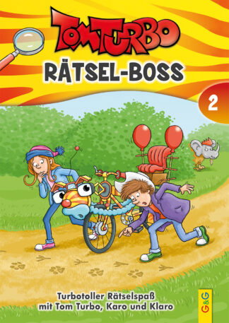 Produktcover des Buches: Tom Turbo - Rätsel-Boss 2