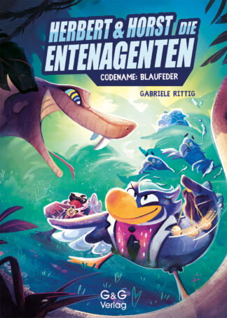 Produktcover des Buches: Herbert und Horst - Die Enten-Agenten: Codename Blaufeder