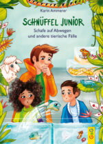 Produktcover des Buches: Schnüffel Junior – Schafe auf Abwegen und andere tierische Fälle