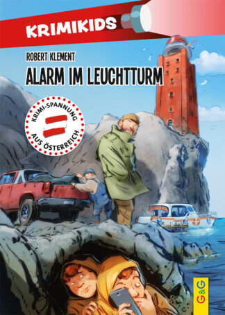 Produktcover des Buches: KrimiKids – Alarm im Leuchtturm