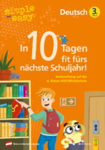 Produktcover des Buches: simple und easy In 10 Tagen fit fürs nächste Schuljahr! Deutsch 3