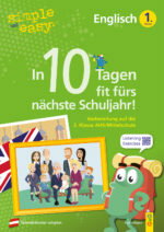 Produktcover des Buches: simple und easy In 10 Tagen fit fürs nächste Schuljahr! Englisch 1
