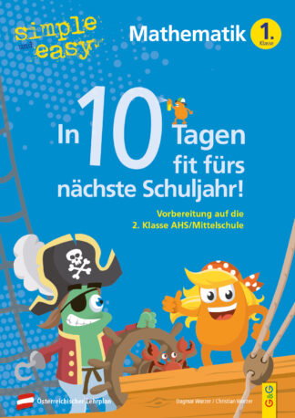 Produktcover des Buches: simple und easy In 10 Tagen fit f&uuml;rs n&auml;chste Schuljahr! Mathematik 1