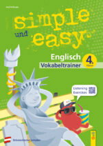 Produktcover des Buches: simple und easy Englisch 4 – Vokabeltrainer