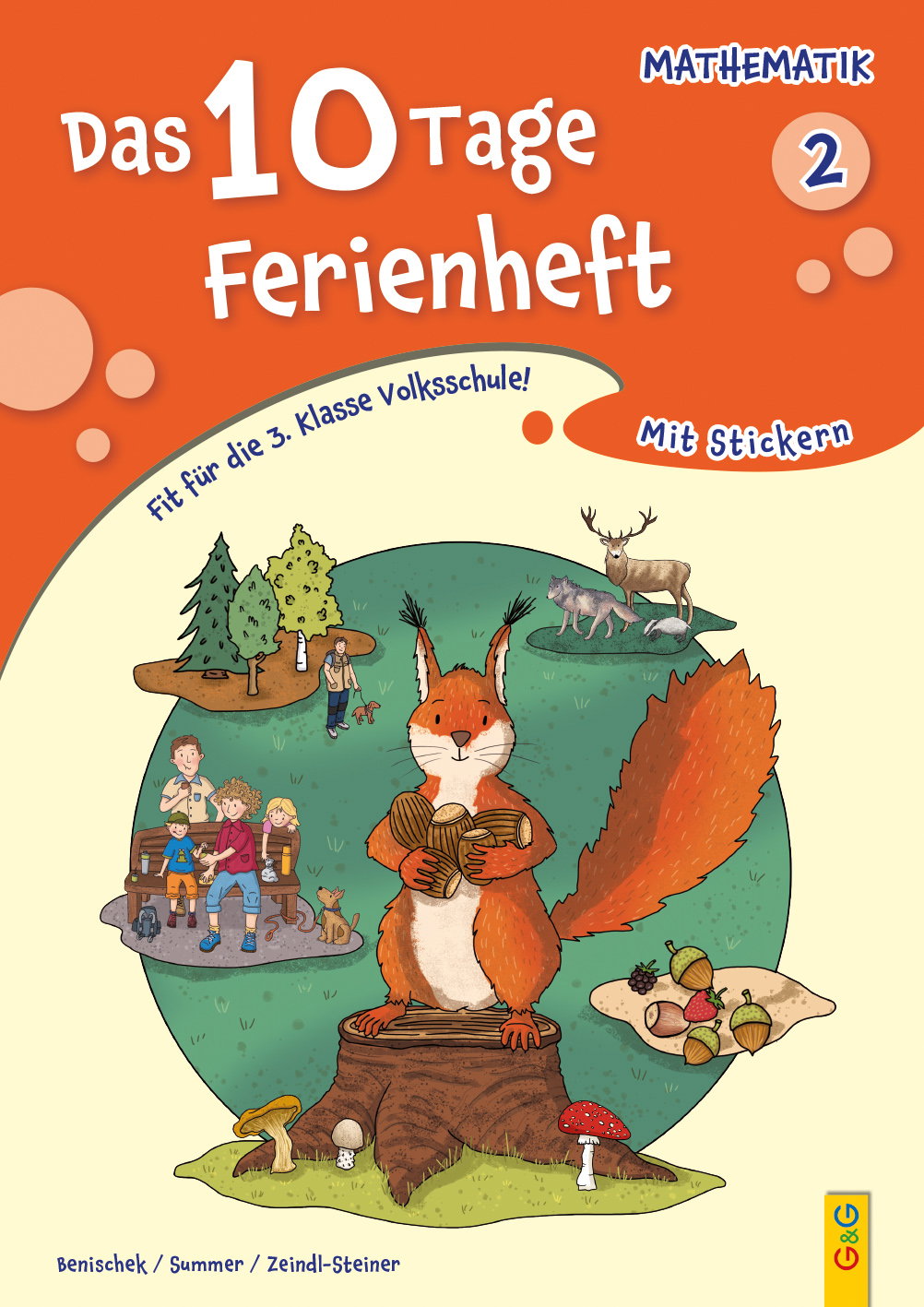 Produktcover des Buches: Das 10 Tage Ferienheft Mathematik 2