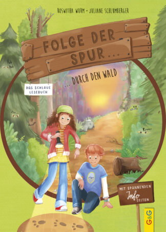 Produktcover des Buches: Folge der Spur ... durch den Wald