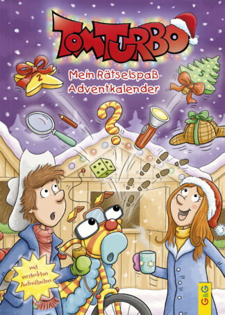 Produktcover des Buches: Tom Turbo Mein Rätselspaß Adventkalender