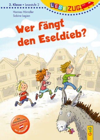 Produktcover des Buches: LESEZUG/2. Klasse – Lesestufe 2: Wer fängt den Eseldieb?
