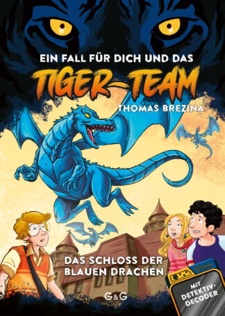 Produktcover des Buches: Tiger-Team – Das Schloss der blauen Drachen