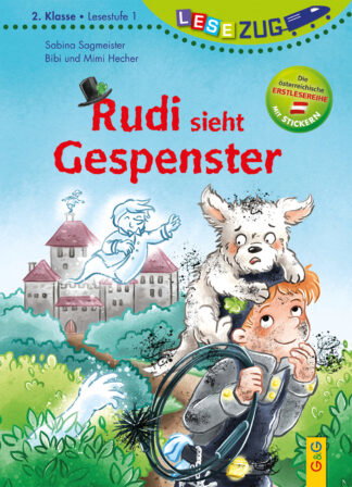 Produktcover des Buches: LESEZUG/2. Klasse – Lesestufe 1: Rudi sieht Gespenster