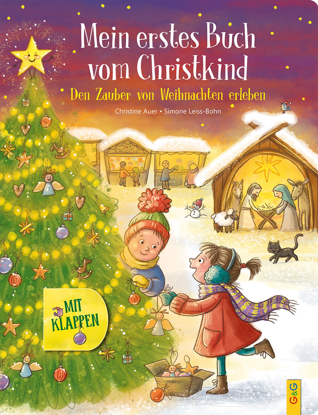Produktcover des Buches: Mein erstes Buch vom Christkind - mit Klappen
