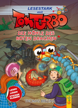 Produktcover des Buches: Tom Turbo – Lesestark – Die Höhle des roten Drachen