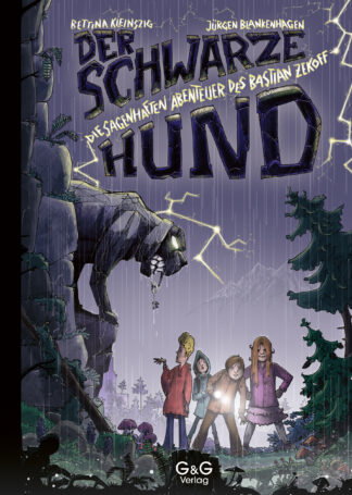 Produktcover des Buches: Die sagenhaften Abenteuer des Bastian Zekoff – Der schwarze Hund